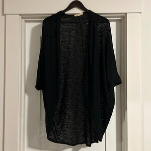 Nordstrom Painted Threads black cardigan